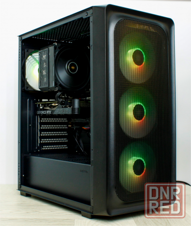 Игровой компьютер Byte-Quantumrush | Amd Ryzen 5 5600x (6ядер/12потоков) | 650w | Ssd M.2 Nvme 1тб | Донецк - изображение 2