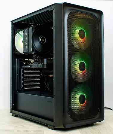 Игровой компьютер Byte-Quantumrush | Amd Ryzen 5 5600x (6ядер/12потоков) | 650w | Ssd M.2 Nvme 1тб | Макеевка