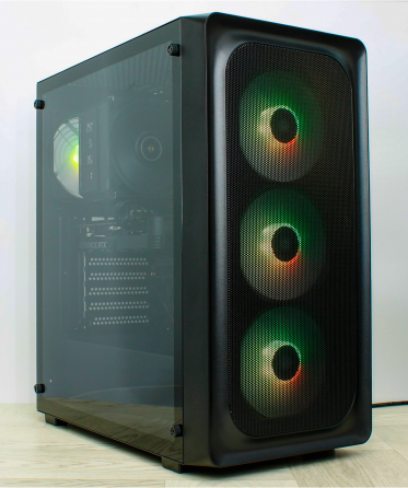 Игровой компьютер Byte-Quantumrush | Amd Ryzen 5 5600x (6ядер/12потоков) | 650w | Ssd M.2 Nvme 1тб | Макеевка