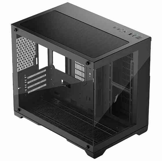 1stplayer корпус Megaview Mv6 - T Black Matx Mv6 - Tp - Bk (арт-1884) Макеевка