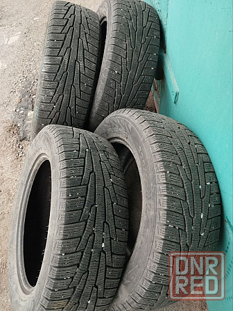 Продам шины зимние б/у Nokian Tyres 205 60 16 Донецк - изображение 1