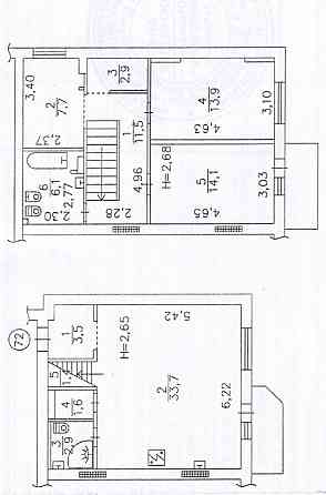 продажа двухуровневой квартиры в новострое жк вишневый Донецк