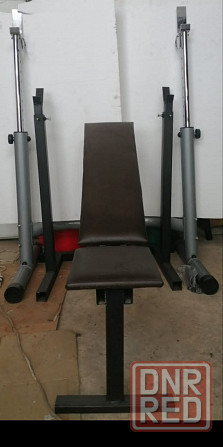 Лавка стойка для жима приседа Донецк - изображение 1