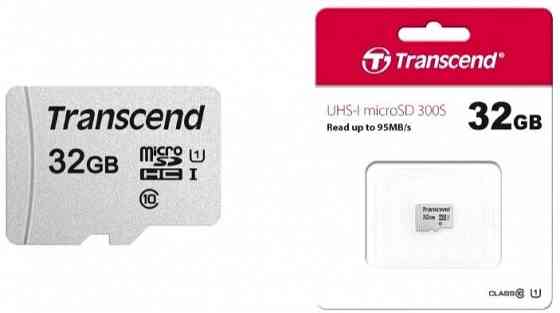 Карта памяти Transcend 300s Microsdhc 32gb Uhs-I Cl10, Ts32gusd300s (арт-4304) Донецк