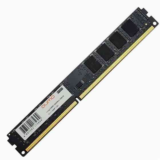 Оперативная память Qumo Ddr3 Dimm 1600mhz Pc3-12800 8gb Qum3u-8g1600c11 (арт-3222) Донецк