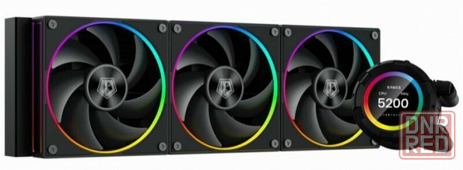 Комплект водяного охлаждения Id-Cooling Sl360 Black Lga20xx,1700,1200,115x, Am5, Am4 (арт-5141) Донецк - изображение 1