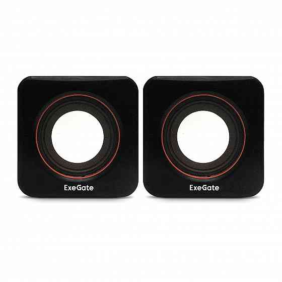 Акустическая система стерео Exegate Disco 160 Ex287050rus, 2x3вт, питание от Usb, черный (Ret) (арт- Макеевка