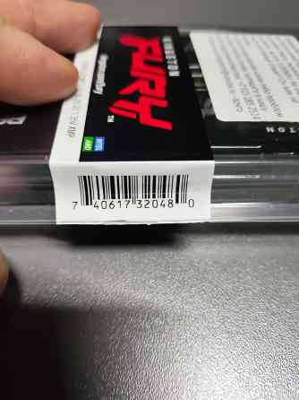 Оперативная память ddr4 Kingston Fury 32 gb, 2x16 gb, новая Донецк