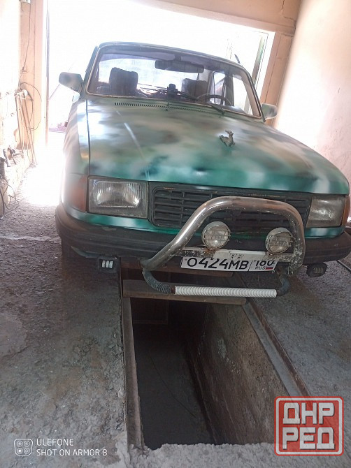 Срочно продам . волга 29-ая., газ- бензин. в камуфляжном ( по докам)окрасе. на полном боевом ходу. Макеевка - изображение 1