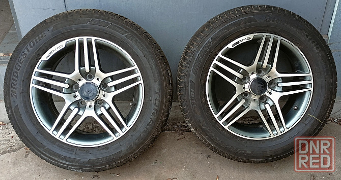 Диски AMG реплика R15 + Резина (2шт.) Донецк - изображение 1