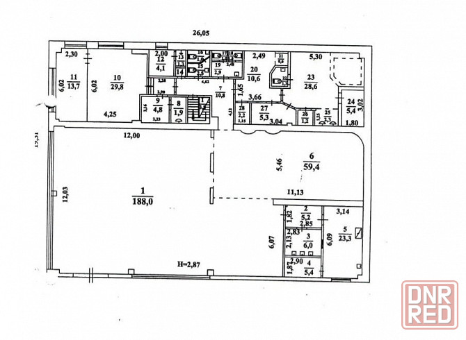 Аренда 430 м2 в хорошем месте Донецк - изображение 2