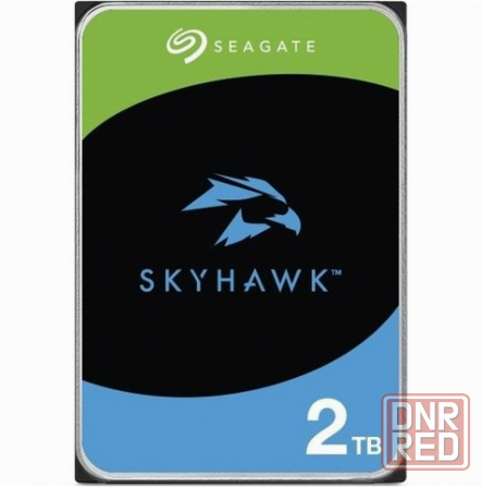 Жёсткий диск Hdd Seagate Skyhawk St2000vx017 Sata-Iii 2tb (5400rpm) 256mb 3.5" (арт-6608) Донецк - изображение 1