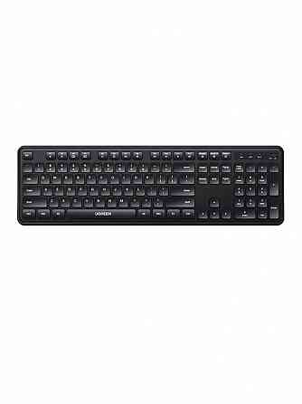 Беспроводная клавиатура Ugreen K331 (55654) Wireless Keyboard 2.4ghz Ru. цвет: черный (арт-1012) Донецк