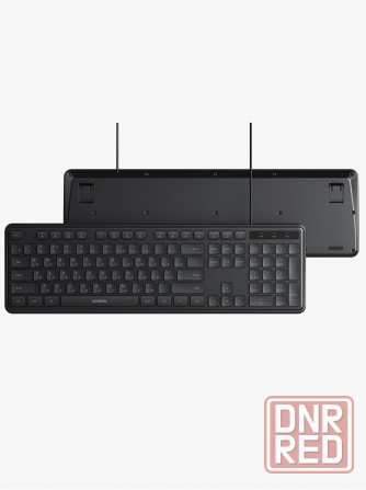 Клавиатура проводная Ugreen K331 (55657) Usb Wired Keyboard Ru Black (арт-3289) Макеевка - изображение 1