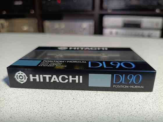 Запечатанная аудиокассета Hitachi -DL-90/ Position Normal Донецк
