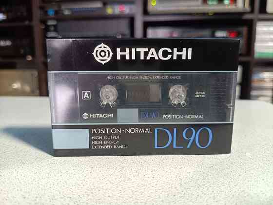 Запечатанная аудиокассета Hitachi -DL-90/ Position Normal Донецк