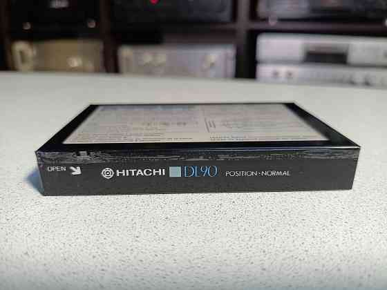 Запечатанная аудиокассета Hitachi -DL-90/ Position Normal Донецк