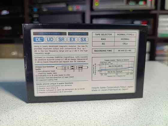 Запечатанная аудиокассета Hitachi -DL-90/ Position Normal Донецк