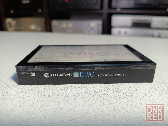 Запечатанная аудиокассета Hitachi -DL-90/ Position Normal Донецк - изображение 4