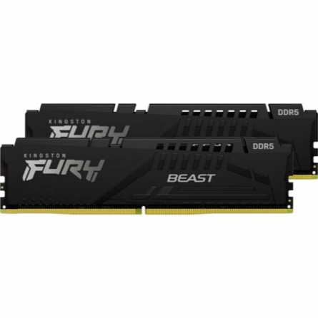 Оперативная память Kingston Ddr5 32gb (2х16gb) 5600mhz Pc-44800 Cl36 Fury Beast Black Expo (Kf556c36 Макеевка