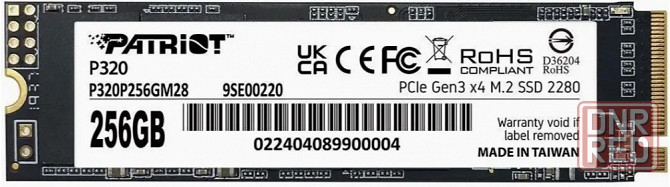 Твердотельный накопитель Ssd 256gb Patriot P320 (P320p256gm28) (арт-1085) Донецк - изображение 1