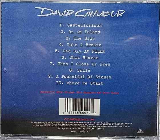 CD диск David Gilmour( Pink Floyd) -On An Island Донецк