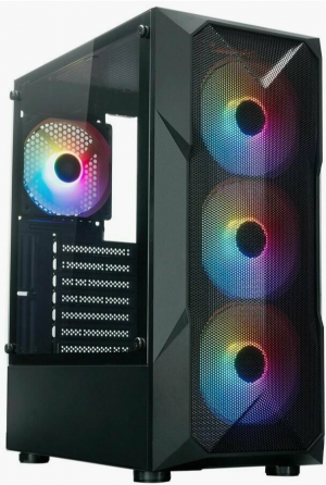 Корпус Xastra A304 4frgb Black A304-4fc12f (арт-3536) Макеевка