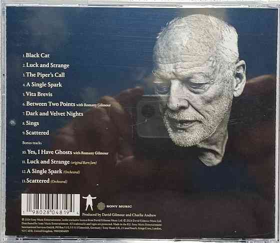 CD диск David Gilmour( Pink Floyd) -Luck And Strange- Донецк