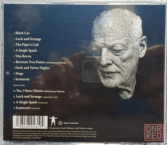 CD диск David Gilmour( Pink Floyd) -Luck And Strange- Донецк - изображение 2