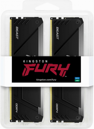 Оперативная память 16gb Ddr4 3200mhz Kingston Fury Beast Rgb (2x8gb Kit) (Kf432c16bb2ak2/16wp) (арт- Донецк