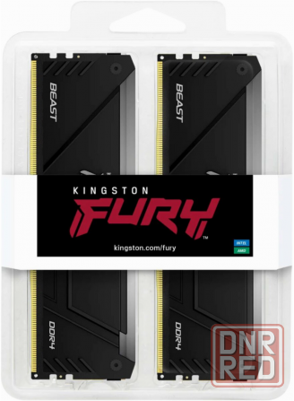 Оперативная память 16gb Ddr4 3200mhz Kingston Fury Beast Rgb (2x8gb Kit) (Kf432c16bb2ak2/16wp) (арт- Донецк - изображение 3