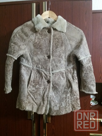 Продам дубленку куртку детскую натуральную на 5 лет Донецк - изображение 1