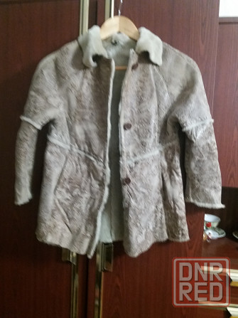 Продам дубленку куртку детскую натуральную на 5 лет Донецк - изображение 3