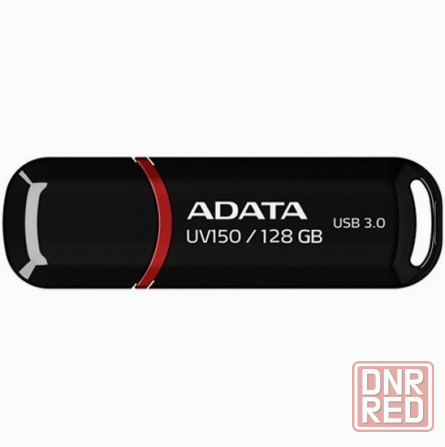 Usb-флешка A-Data Auv150-128g-Rbk 128gb Uv150, Usb 3.0, черный (арт-9154) Макеевка - изображение 1