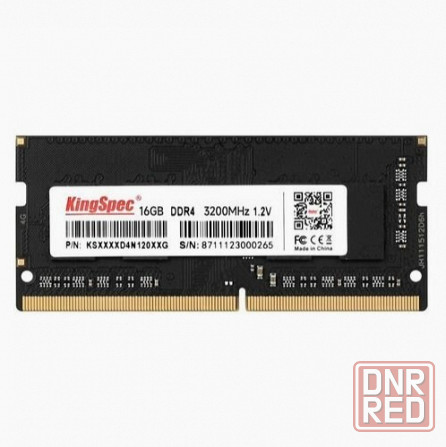 Оперативная память Kingspec Ks3200d4n12016g Ddr4 - 1x 16гб 3200мгц, для ноутбуков (So-Dimm), Ret (ар Макеевка - изображение 2