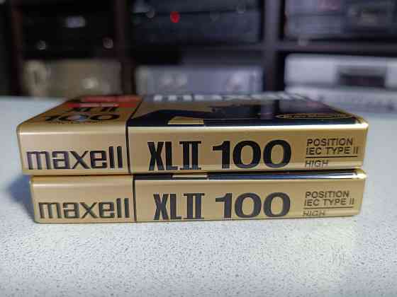 Запечатанная аудиокассета Maxell-XLII-100 Chrome Донецк
