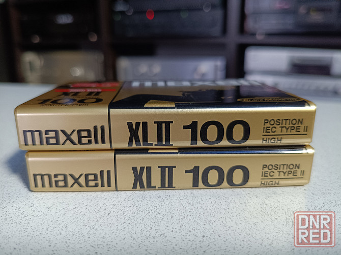 Запечатанная аудиокассета Maxell-XLII-100 Chrome Донецк - изображение 3