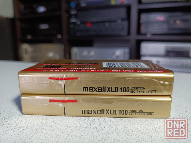 Запечатанная аудиокассета Maxell-XLII-100 Chrome Донецк - изображение 4