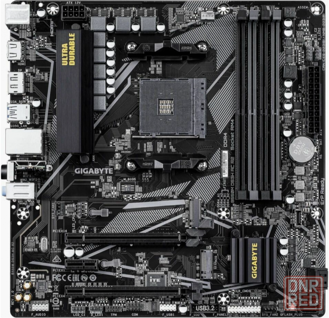 Материнская плата Gigabyte B550m Ds3h Ac R2 (арт-1433) Донецк - изображение 2