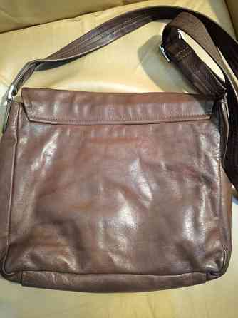 Сумка почтальонка из натуральной кожи Донецк