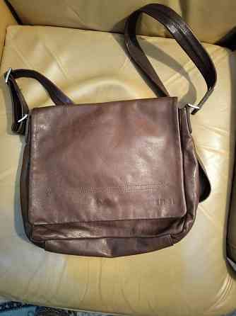 Сумка почтальонка из натуральной кожи Донецк