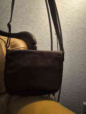 Сумка почтальонка из натуральной кожи Донецк