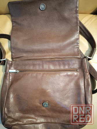 Сумка почтальонка из натуральной кожи Донецк - изображение 2