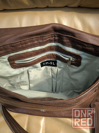 Сумка почтальонка из натуральной кожи Донецк - изображение 4