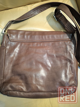 Сумка почтальонка из натуральной кожи Донецк - изображение 3