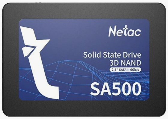 Ssd твердотельный накопитель Netac Sa500 256гб Sata (Nt01sa500-256-S3x) (арт-6011) Макеевка