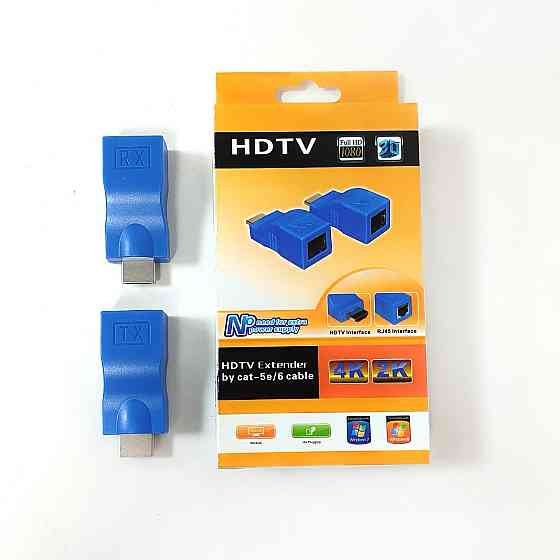 Удлинитель H201 HDMI (Extender) по витой паре (RJ45) 30м Донецк