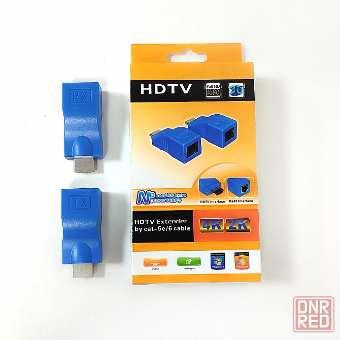 Удлинитель H201 HDMI (Extender) по витой паре (RJ45) 30м Донецк - изображение 1