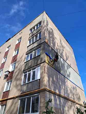 Утепление фасадов альпинистами Донецк