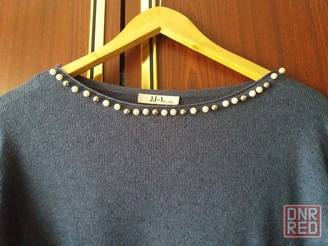 Продам свитер джемпер с бусинами р.52 Донецк - изображение 5